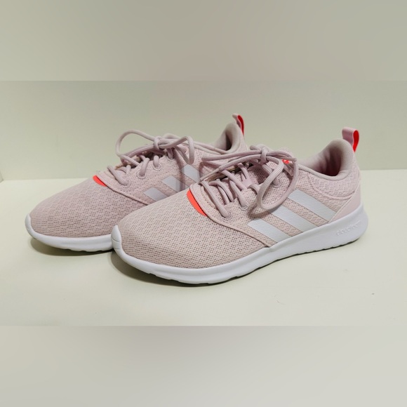 Adidas: Women’s QT Racer 2.0 Running Shoe, Pink/White Turbo, Cloud Foam, 6.5 - Picture 4 of 11